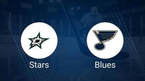 Where to Watch Dallas Stars vs. St. Louis Blues on TV or Streaming Live - March 2